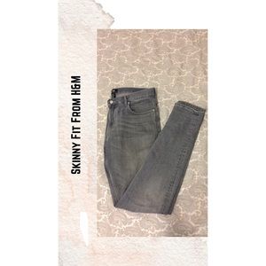 H&M Gray Jeans!!